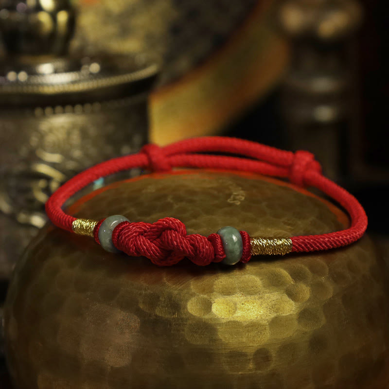 Buddha Stones "May Harmony and Good Fortune Be With You" Bracelet Includes Gift Message Card