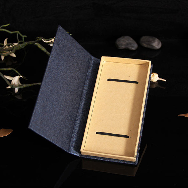 Buddha Stones The Tree of Life Ebony Wood Small Leaf Red Sandalwood Bookmarks With Gift Box (Extra 30% Off | USE CODE: FS30)