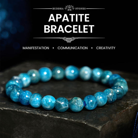 Buddha Stones Apatite Motivation Bracelet