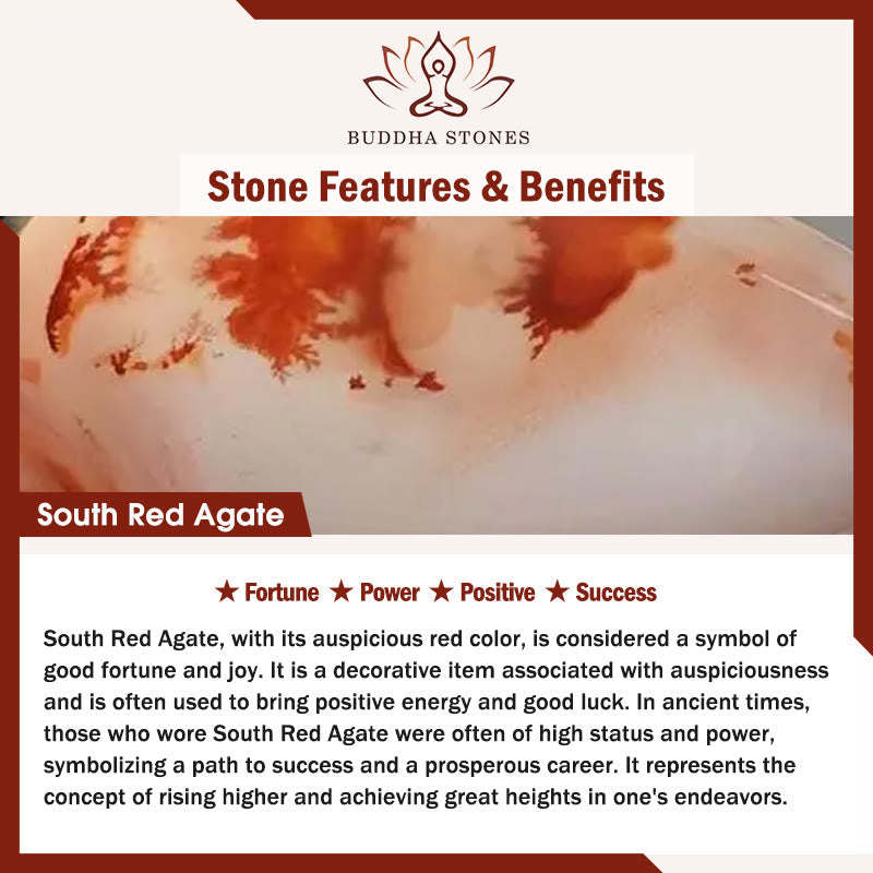 Buddha Stones Natural South Red Agate Pixiu Dzi Bead Fortune Luck Bracelet