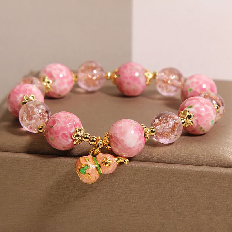 Buddha Stones Gourd Liuli Bracelet