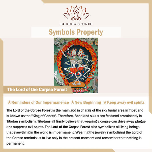 Buddha Stones The Lord Of The Corpse Forest Copper Double Skull Keep Away Evil Spirits Ring