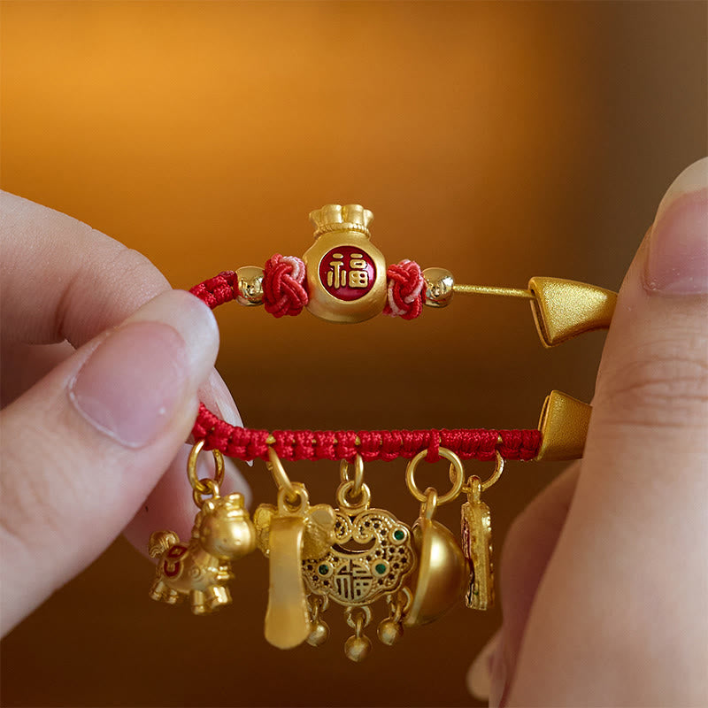 Buddha Stones "Wishing You Fortune and Good Luck" Year of the Horse Brooch Includes Gift Message Card