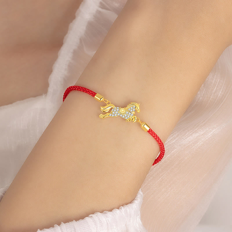 Buddha Stones "Wishing You Health and Good Fortune" Year of the Horse Includes Gift Message Card