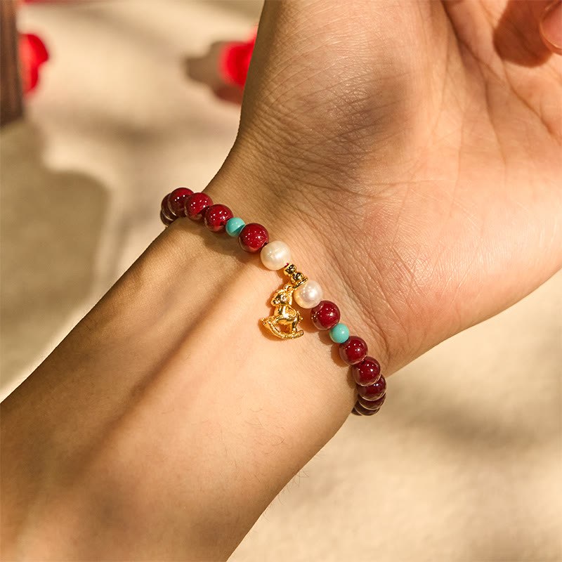 Buddha Stones "May You Have Strength and Protection" Year of the Horse Includes Gift Message Card