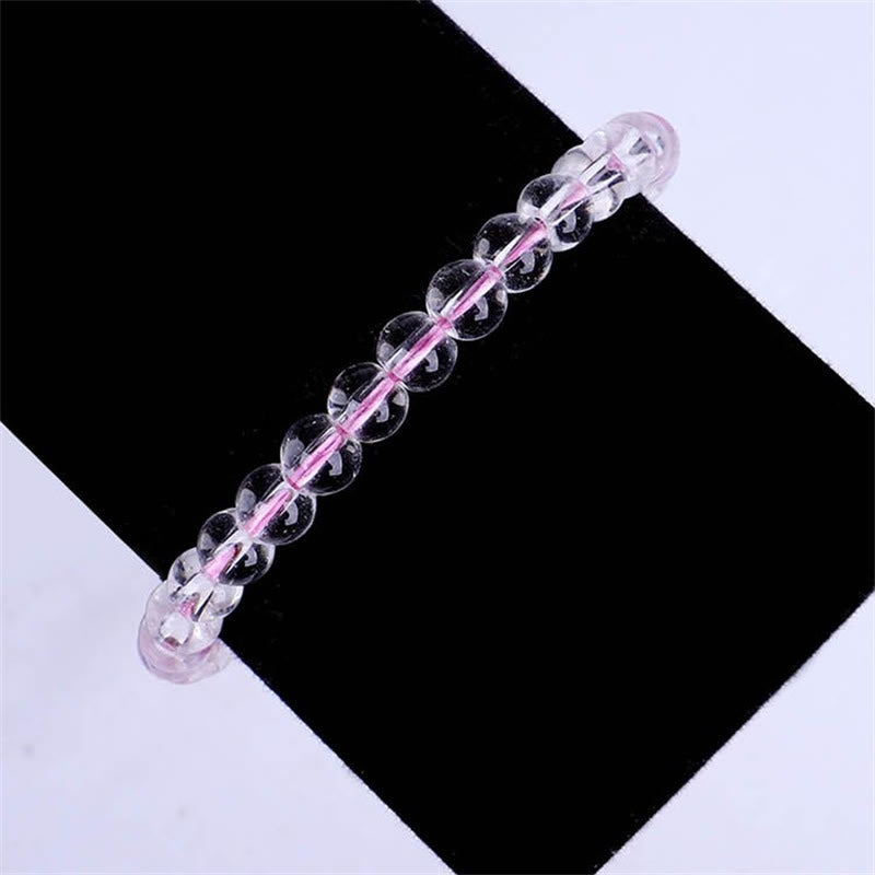Buddha Stones Handmade Glass Beads Braided String Adjustable Bracelet
