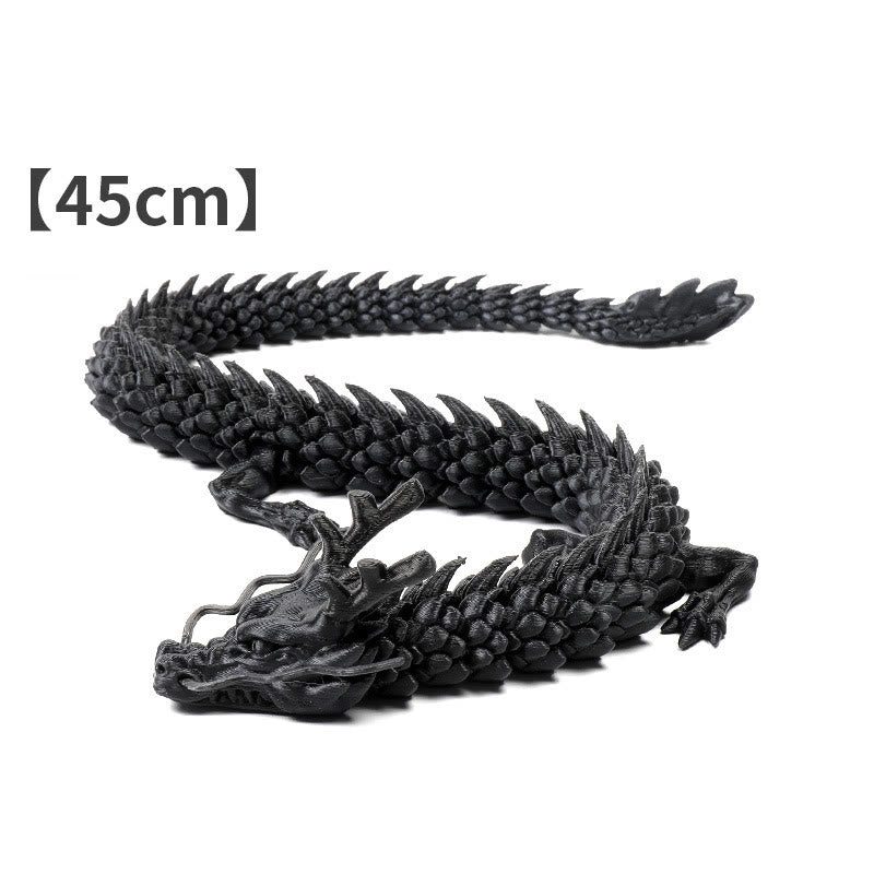 Buddha Stones Feng Shui Dragon Luminous 3D Printed Dragon Luck Success Home Decoration