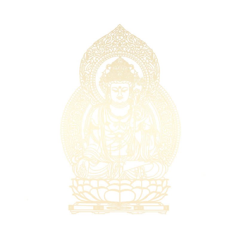 Buddha Stones 12 Chinese Zodiac Blessing Wealth Fortune Phone Sticker