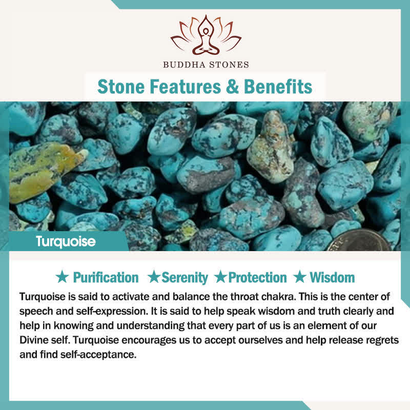 Buddha Stones 108 Mala Beads Natural Stone Tiger Eye Turquoise Protection Strength Bracelet Necklace