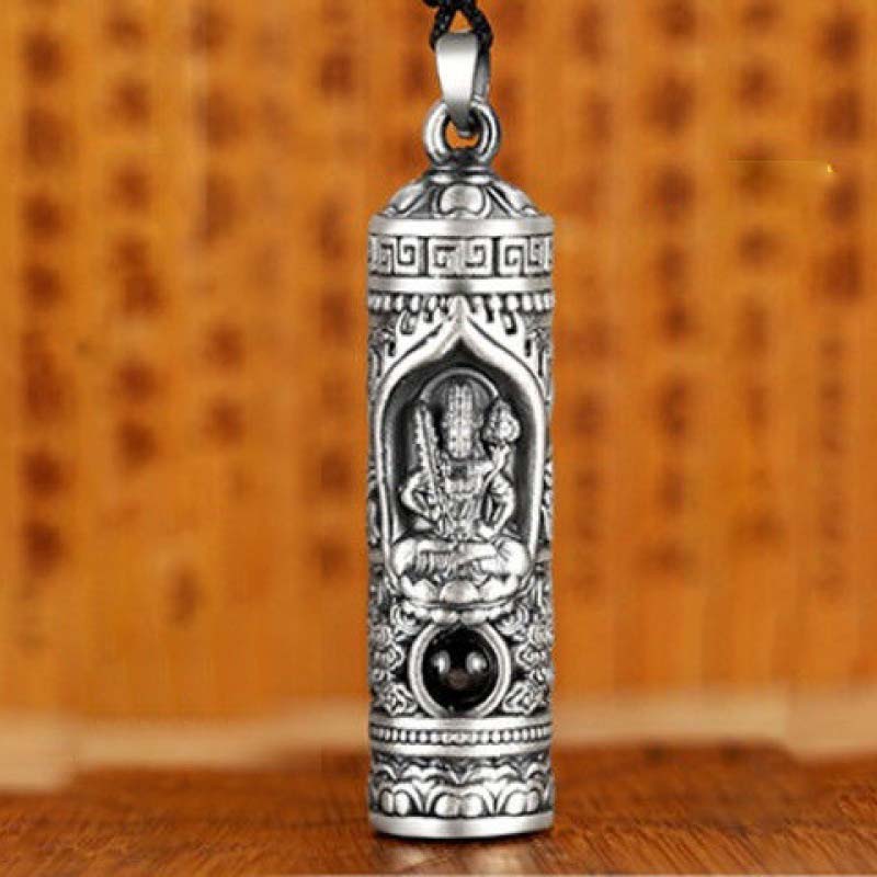 Buddha Stones Chinese Zodiac Natal Buddha Projection Prosperity Necklace Pendant