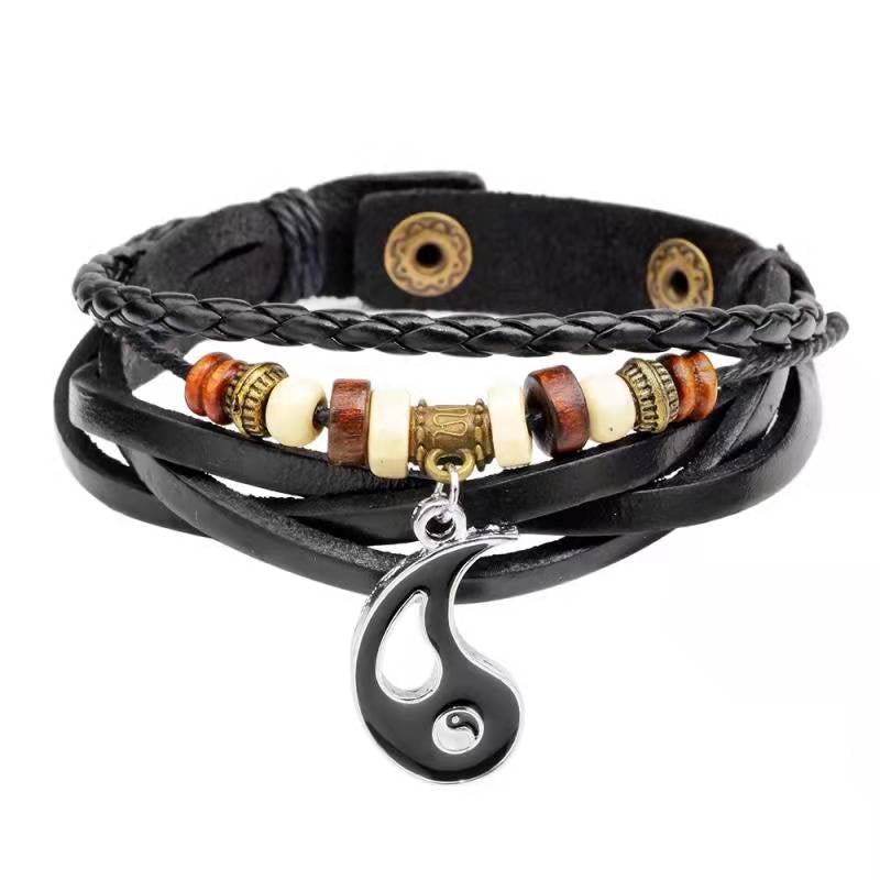 Yin Yang Pendant Couple Balance Bracelet (Extra 35% Off | USE CODE: FS35)