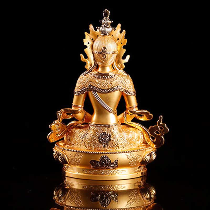 Buddha Stones Longevity Buddha Figurine Serenity Statue Home Decoration