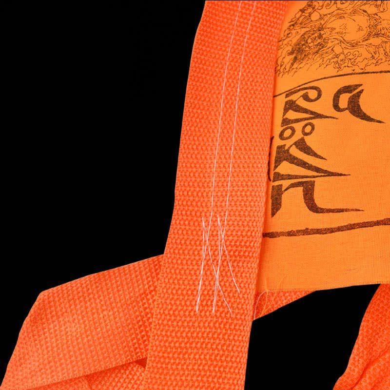 Buddha Stones Tibetan 5 Colors Windhorse Scriptures Auspicious Outdoor Prayer Flag