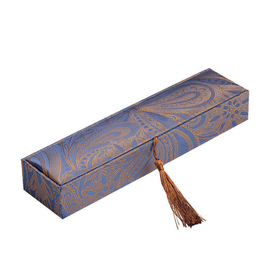 Buddha Stones Necklace Mala Beads Jewelry Storage Box Tassels Gift Box