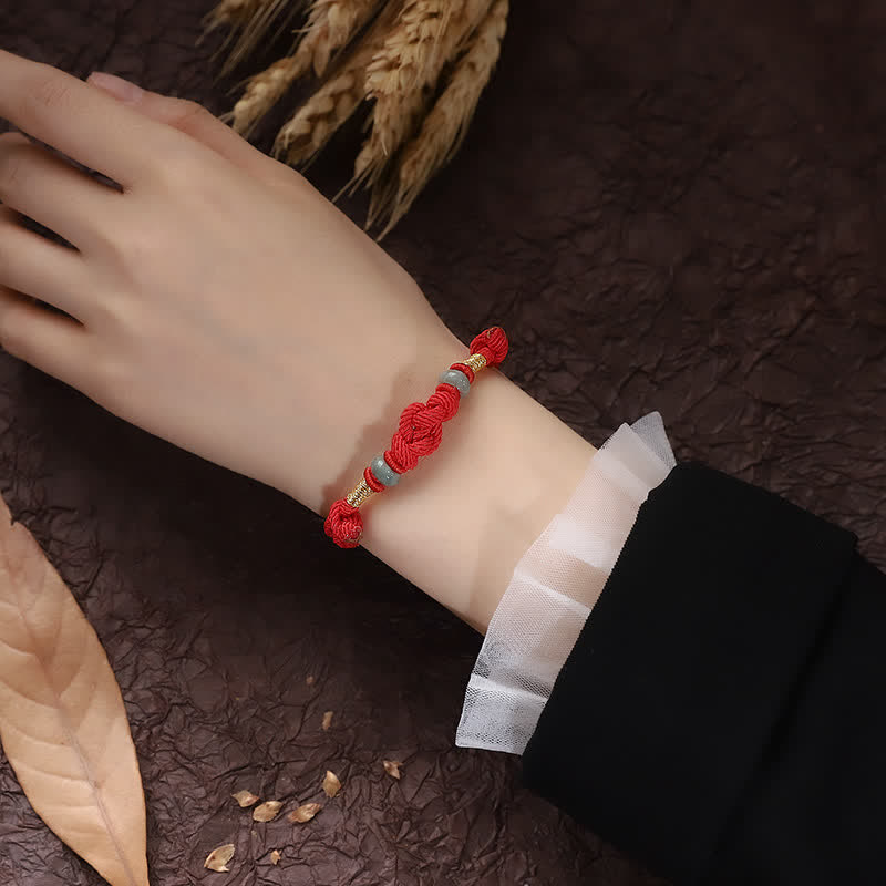 Buddha Stones "May Harmony and Good Fortune Be With You" Bracelet Includes Gift Message Card