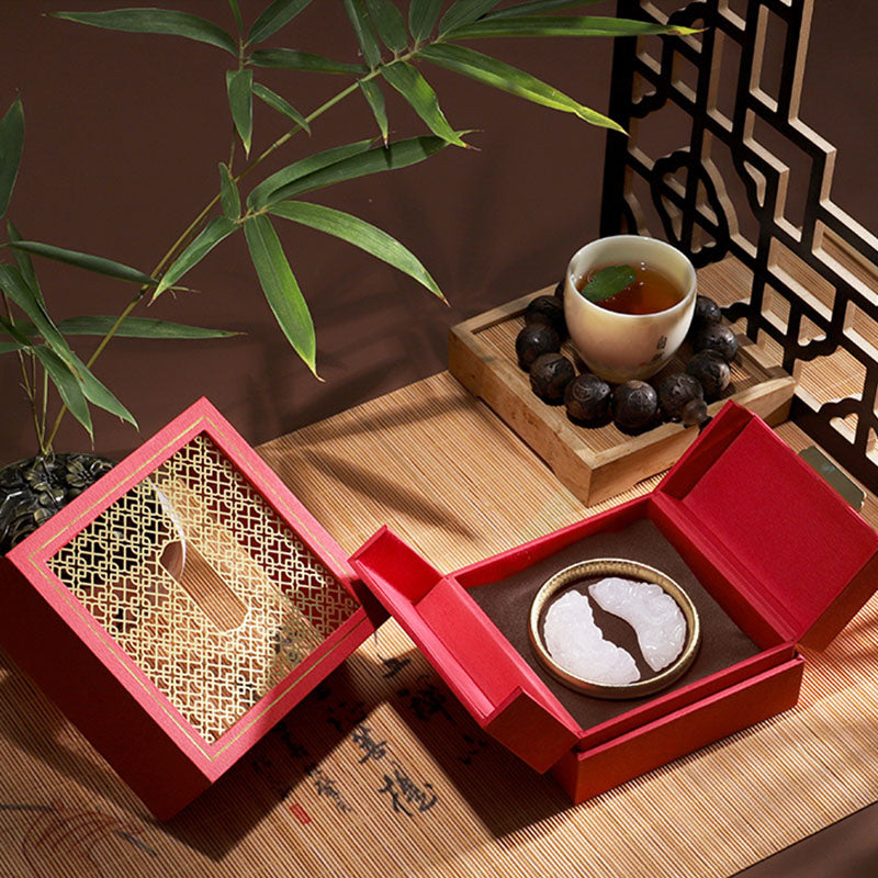 Buddha Stones Retro Jewelry Storage Box Gift Box