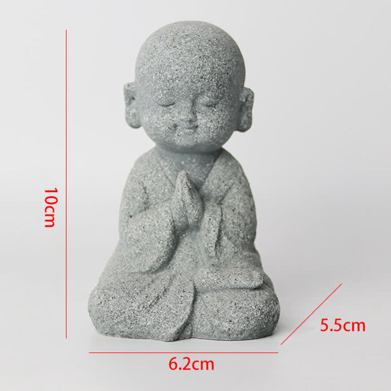 Buddha Stones Meditation Prayer Buddha Statue Compassion Home Decoration