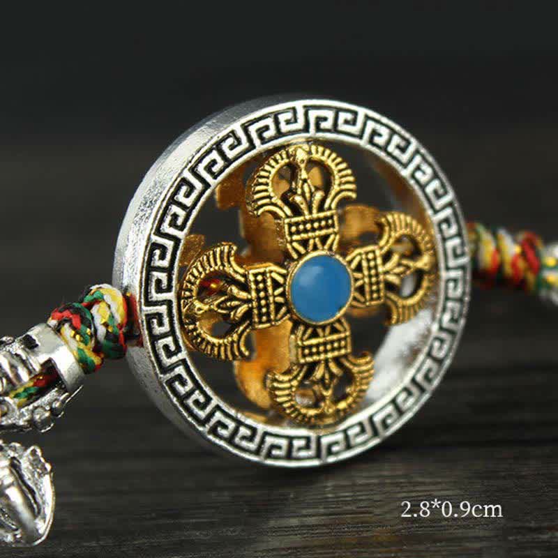 Buddha Stones Tibet Om Mani Padme Hum Vajra Dorje Spiritual Car Hanging Decoration