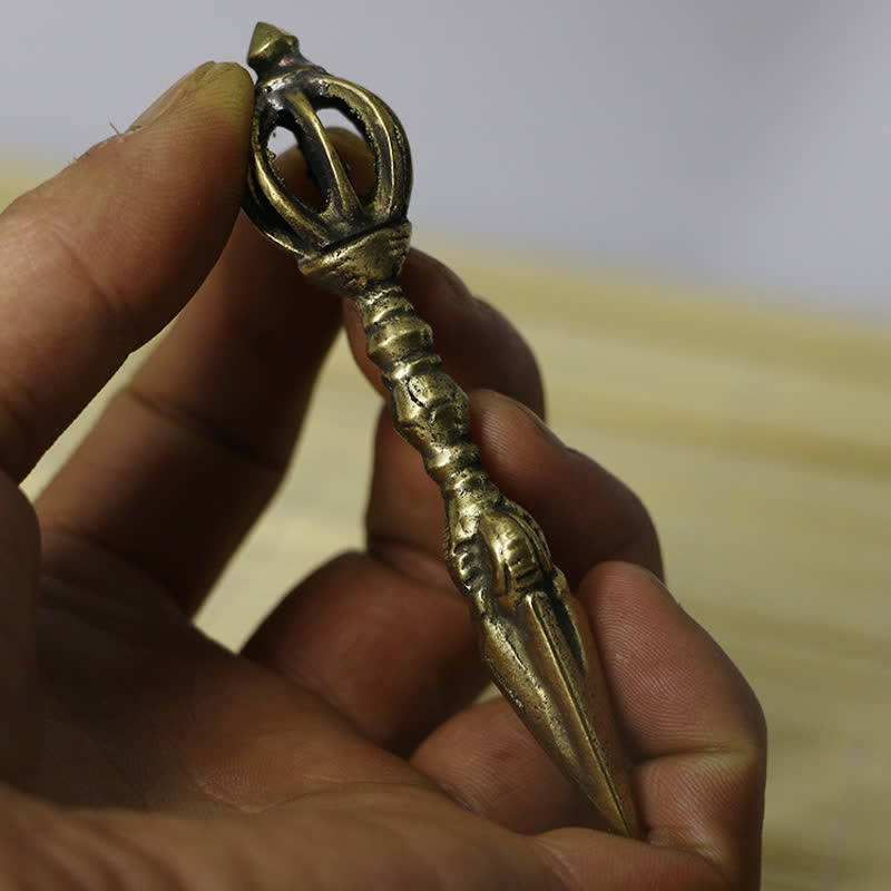 Buddha Stones Tibet Nine Strands Vajra Dorje Spiritual Power Decoration