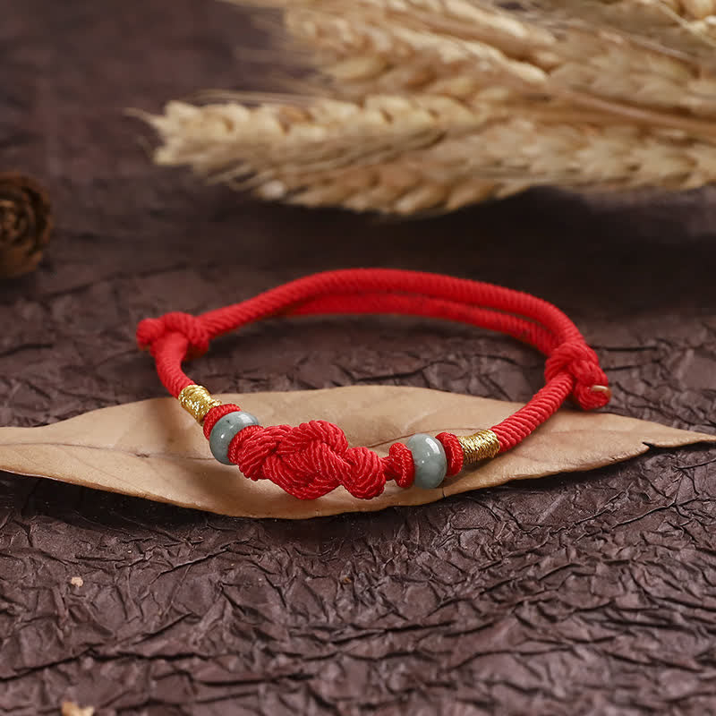 Buddha Stones "May Harmony and Good Fortune Be With You" Bracelet Includes Gift Message Card