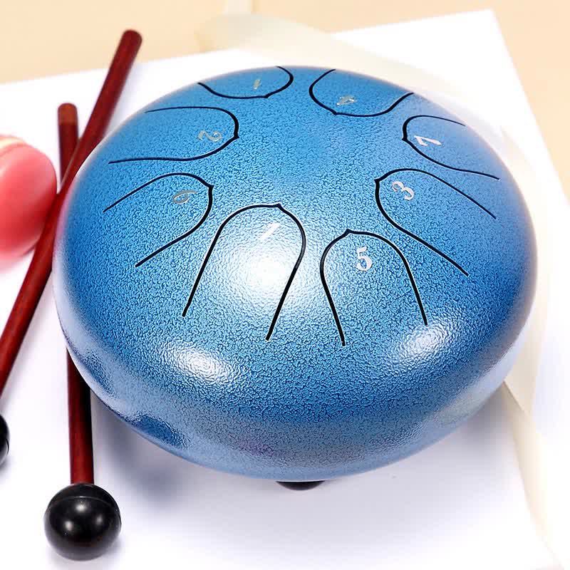 Buddha Stones Steel Tongue Drum Sound Healing Meditation Yoga Drum Kit