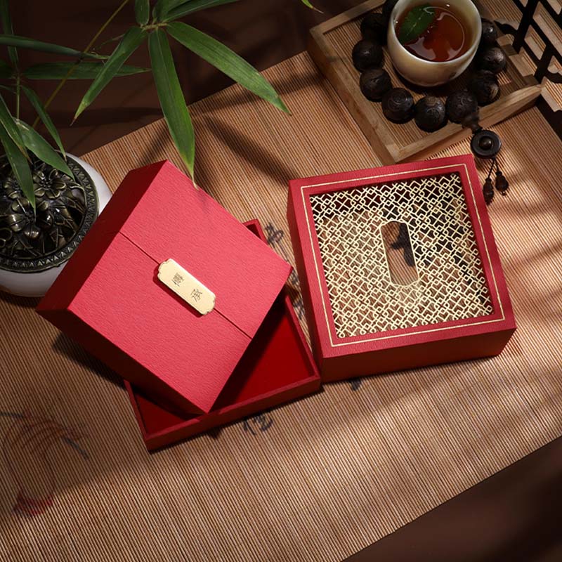 Buddha Stones Retro Jewelry Storage Box Gift Box