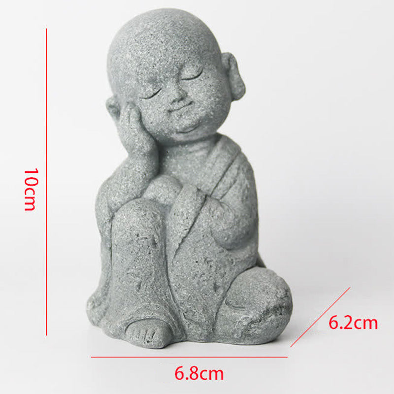 Buddha Stones Meditation Prayer Buddha Statue Compassion Home Decoration