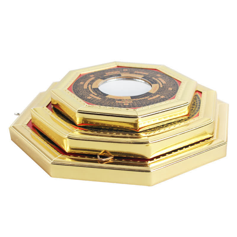 Buddha Stones Feng Shui Bagua Map Balance Harmony Living Room Energy Map Mirror