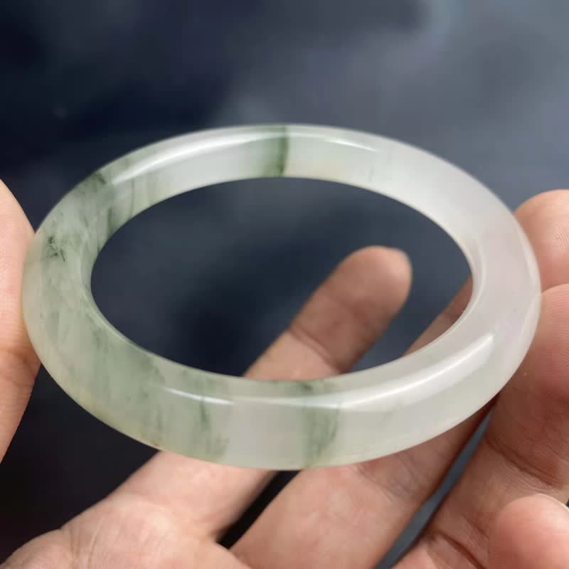 Buddha Stones Jade Abundance Luck Blessing Bracelet Bangle