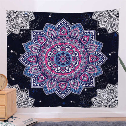 Bohemian Mandala Pattern Tapestry Wall Hanging Wall Art Focus Creativity Home Living Room Decor (Extra 30% Off | USE CODE: FS30)