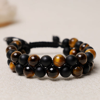 Buddha Stones Protection Tiger's Eye Bracelet