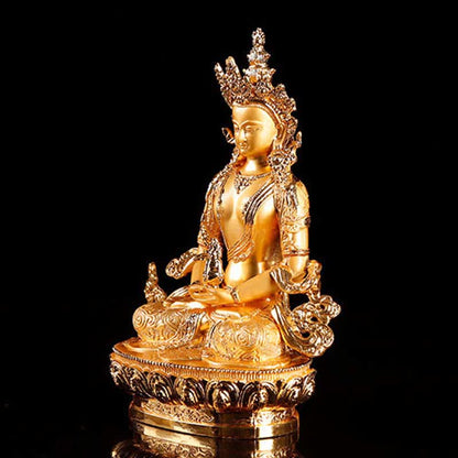 Buddha Stones Longevity Buddha Figurine Serenity Statue Home Decoration