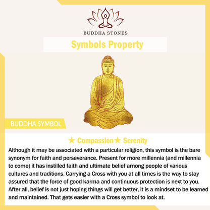 Buddha Stones Tiger Eye String Buddha Head Courage Necklace Pendant