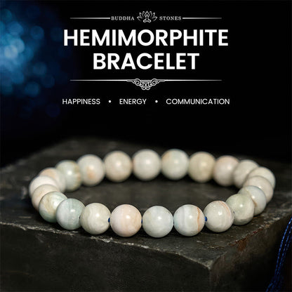 Buddha Stones Hemimorphite Calm Energy Bracelet