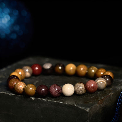 Buddha Stones Mookaite Emotional Growth Bracelet