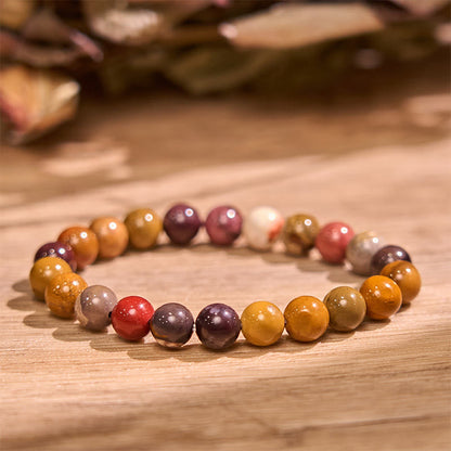 Buddha Stones Mookaite Emotional Growth Bracelet