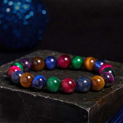 Buddha Stones Various Tiger Eye Confidence Bracelet