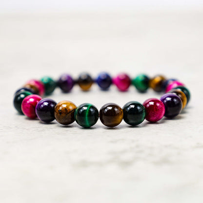 Buddha Stones Various Tiger Eye Confidence Bracelet