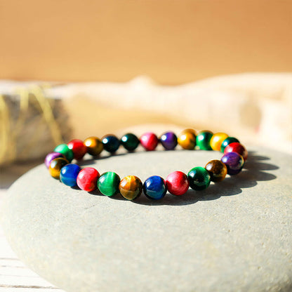 Buddha Stones Various Tiger Eye Confidence Bracelet