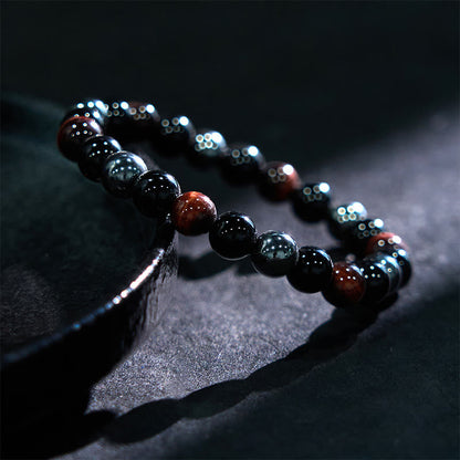 Buddha Stones Various Tiger Eye Confidence Bracelet
