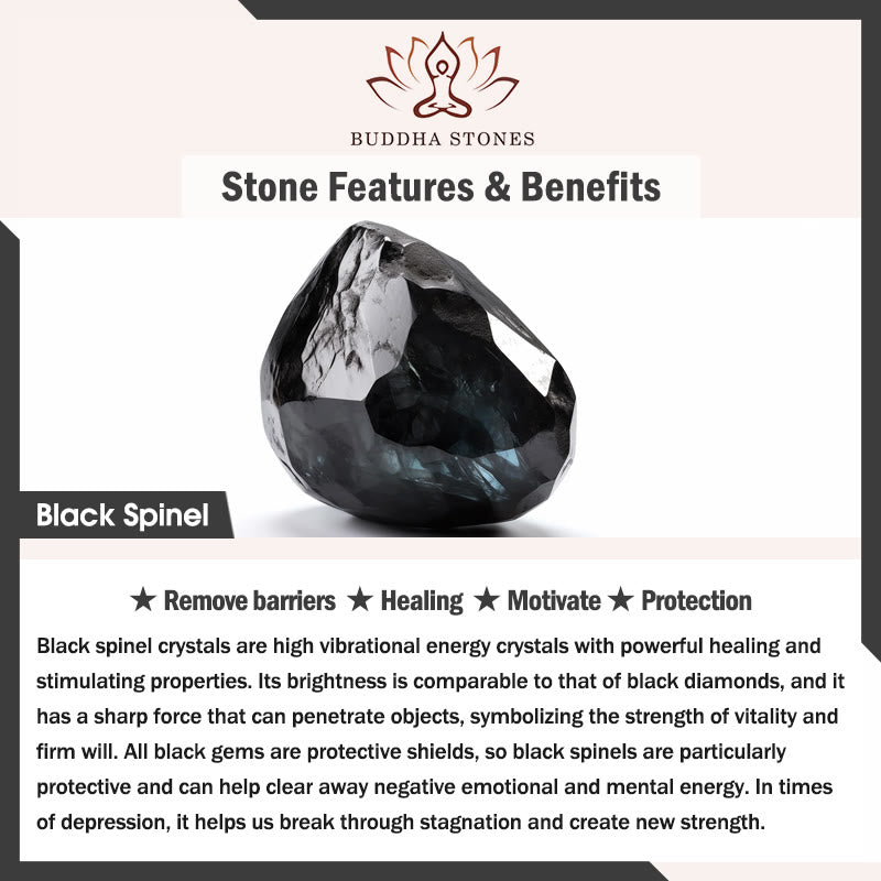 Buddha Stones Ice Obsidian Black Spinel Lying Cat Courage Double Layer Bracelet