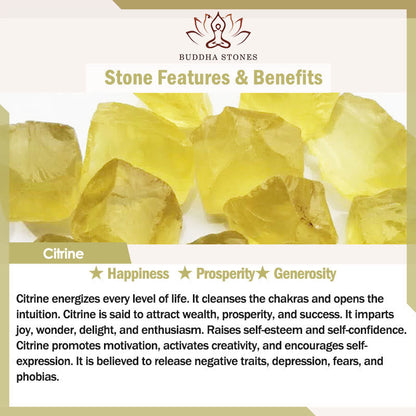 Buddha Stones Natural Amethyst Citrine Positive Key Chain Bag Hanging Decoration