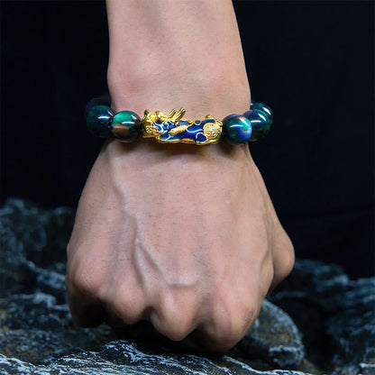 Buddha Stones "Cheers to Fortune and Protection" PiXiu Bracelet Includes Gift Message Card