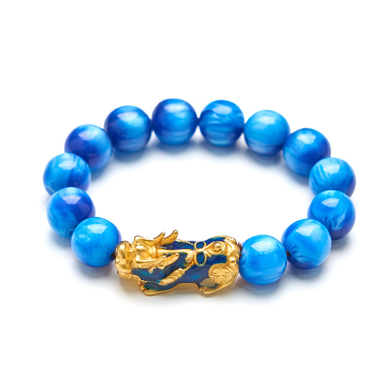 Buddha Stones "Cheers to Fortune and Protection" PiXiu Bracelet Includes Gift Message Card