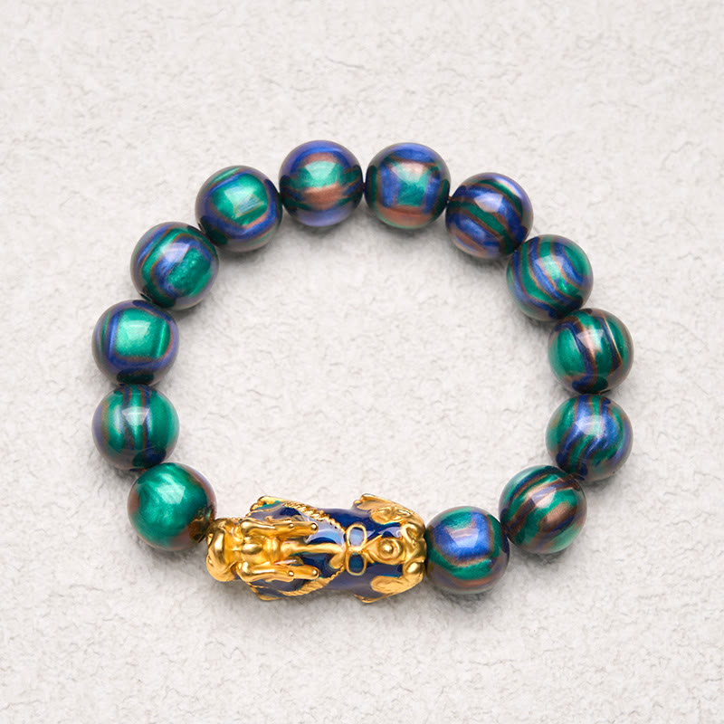Buddha Stones "Cheers to Fortune and Protection" PiXiu Bracelet Includes Gift Message Card