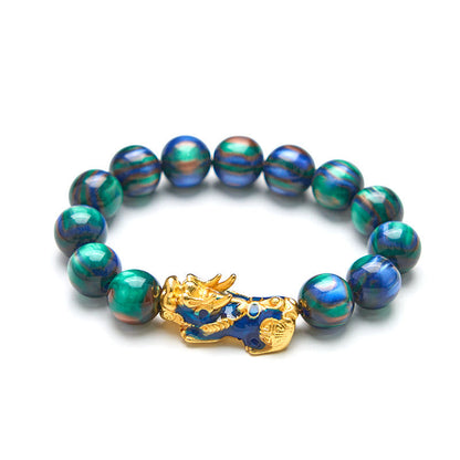 Buddha Stones "Cheers to Fortune and Protection" PiXiu Bracelet Includes Gift Message Card