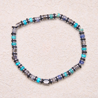 Buddha Stones Various Stones Hematite Turquoise Emperor Stone Powerful Support Bracelet