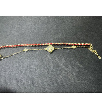 Buddha Stones 925 Sterling Silver Horse Four Leaf Clover Red Agate Hetian Jade Confidence Bracelet