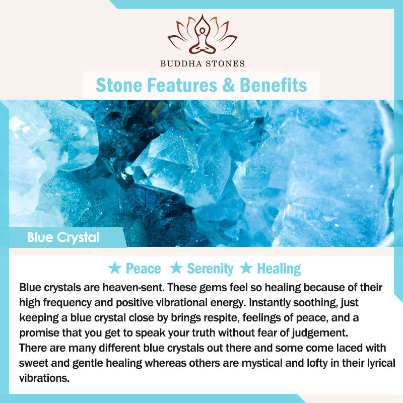 Buddha Stones Tibetan White Agate Crystal Stone Flowers Positivity Bracelet