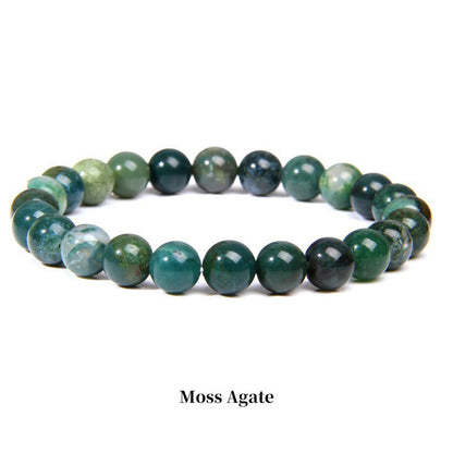 Buddha Stones "All the Best for Love and Harmony" Stone Quartz Bracelet Includes Gift Message Card